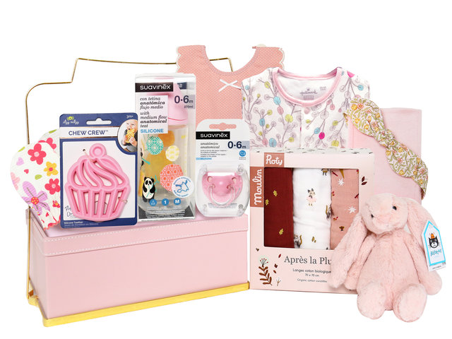 New Born Baby Gift - New Born Baby Gift Hamper 0425A3 - BY0425A3 Photo